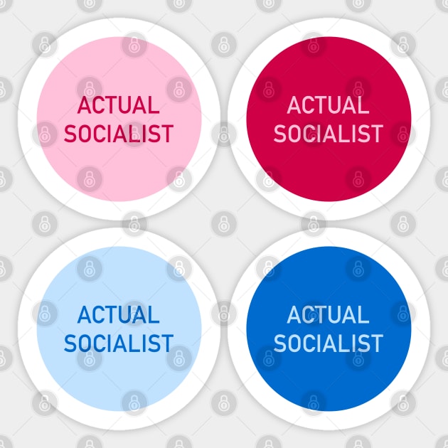 Actual Socialist Sticker Pack Sticker by Football from the Left